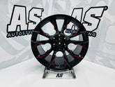 20” XPF15 20X10j 6x139BAKKIE GLOSS BLACK RIMS